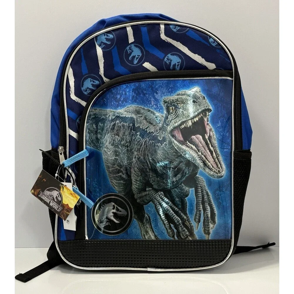 Jurassic World Park Kids T-Rex Tyrannosaurus School Backpack Bookbag